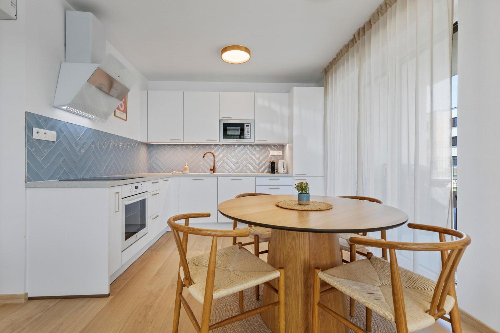Boho Apt W Jacuzzi, Grill & Garden Модра Екстериор снимка